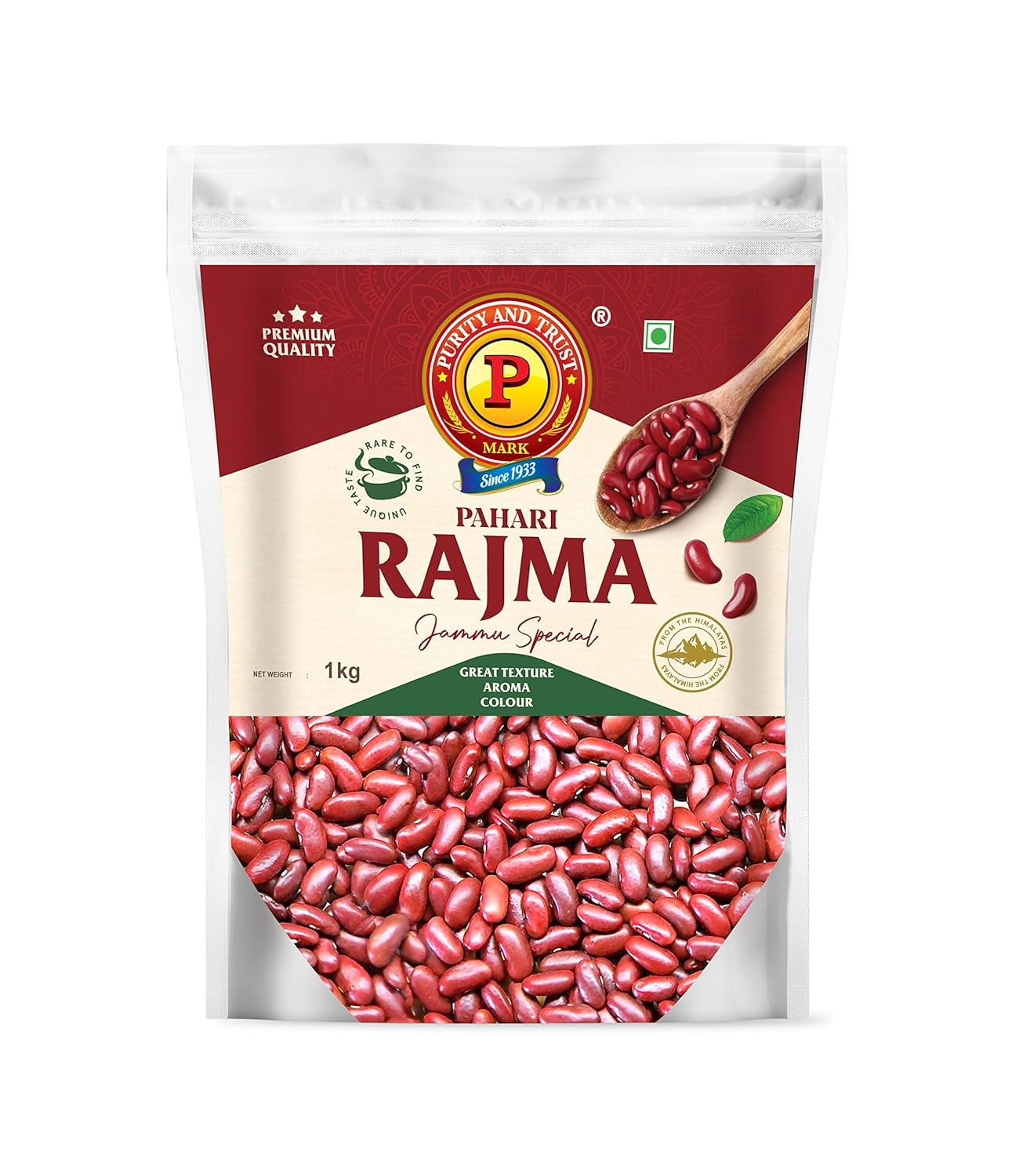 Rajma / Light Red Kidney Beans 112/64/32oz