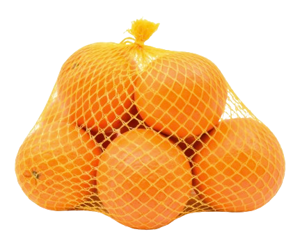 Orange Fruit Bag