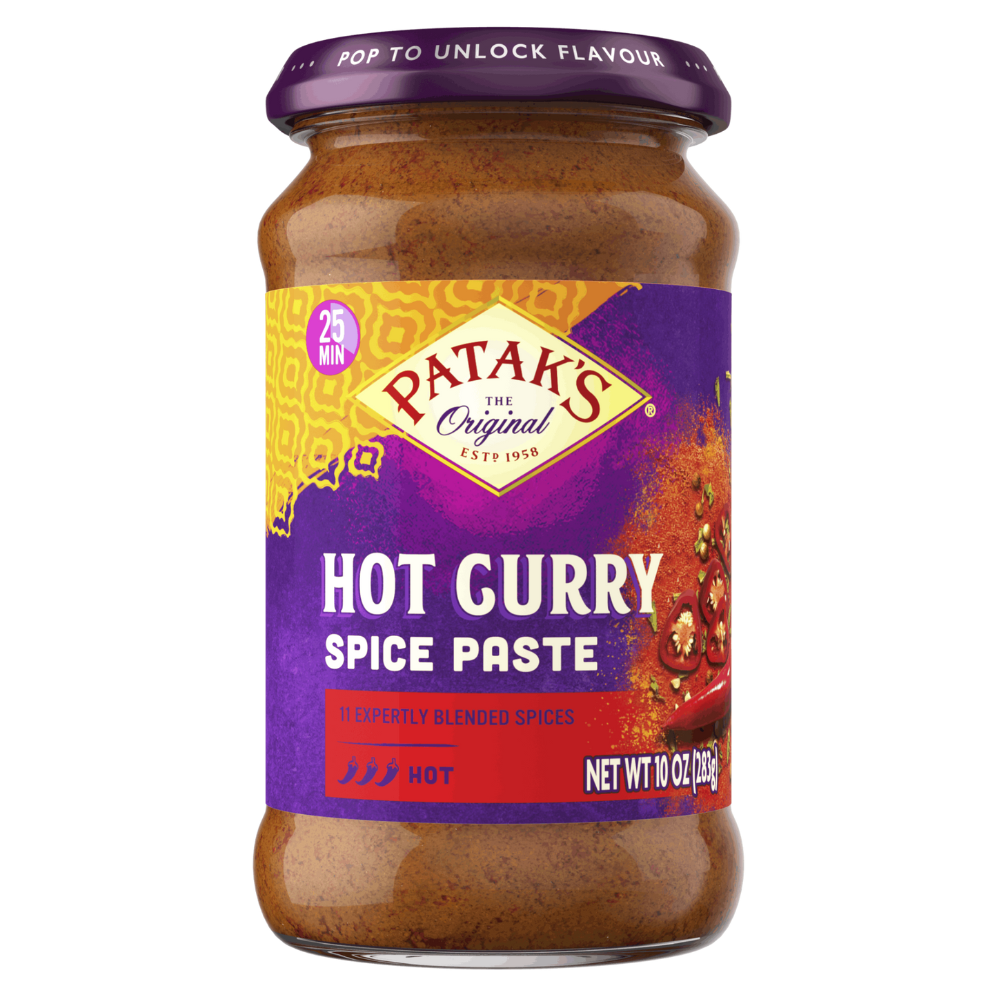 Patak'ss Hot Curry Paste