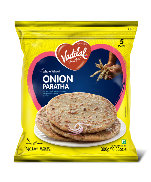 Vadilal Onion Paratha 5pcs