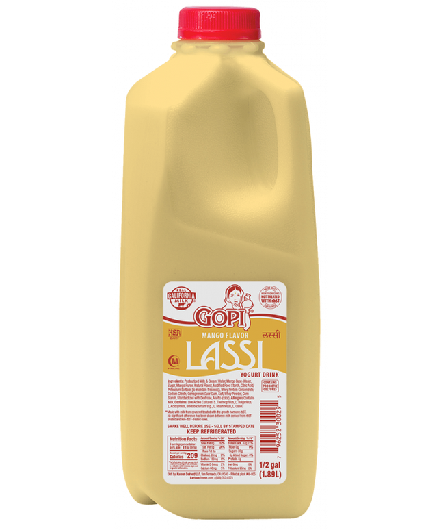 Gopi Mango Lassi 0.5 Gal