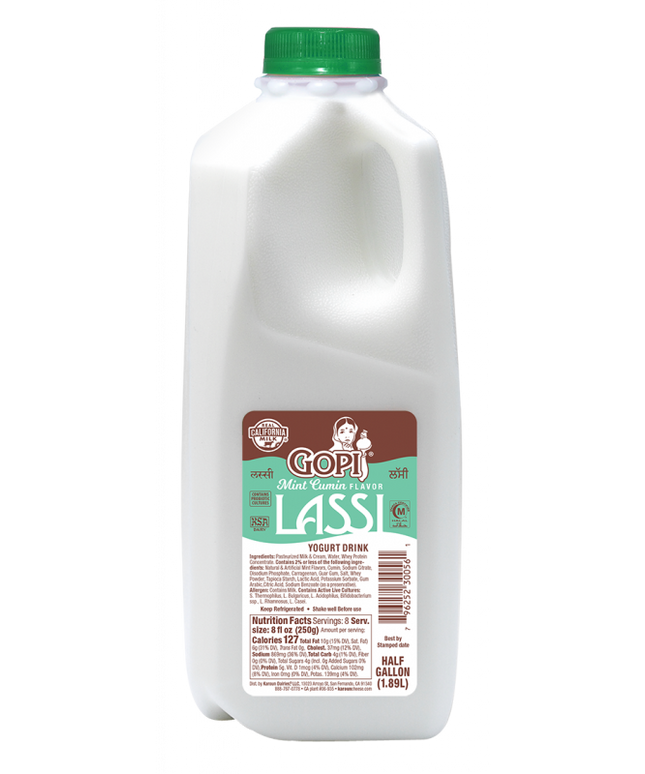 Gopi Lassi Mint Cumin 0.5 Gal