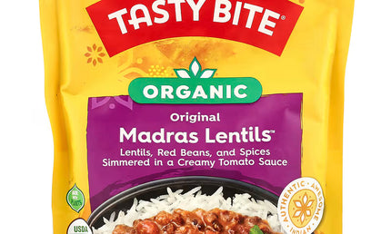 Tasty Bite Organic Madras Lentils 285g