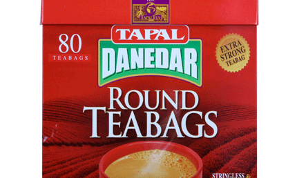 Tapal Danedar Round Teabags 80ct 250g