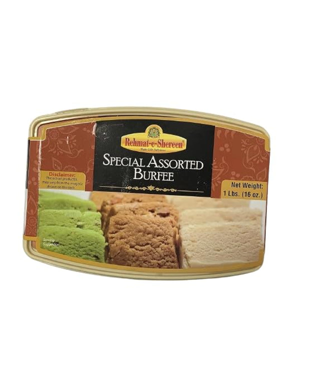 Rehmat-e-Shereen Special Assorted Burfee 16oz