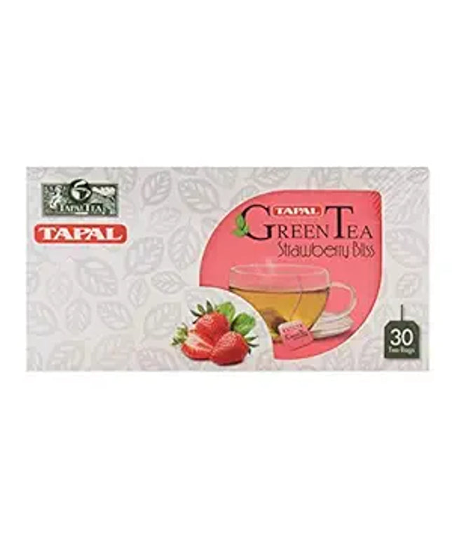 Tapal Green Tea Strawberry Bliss 30pc 45g