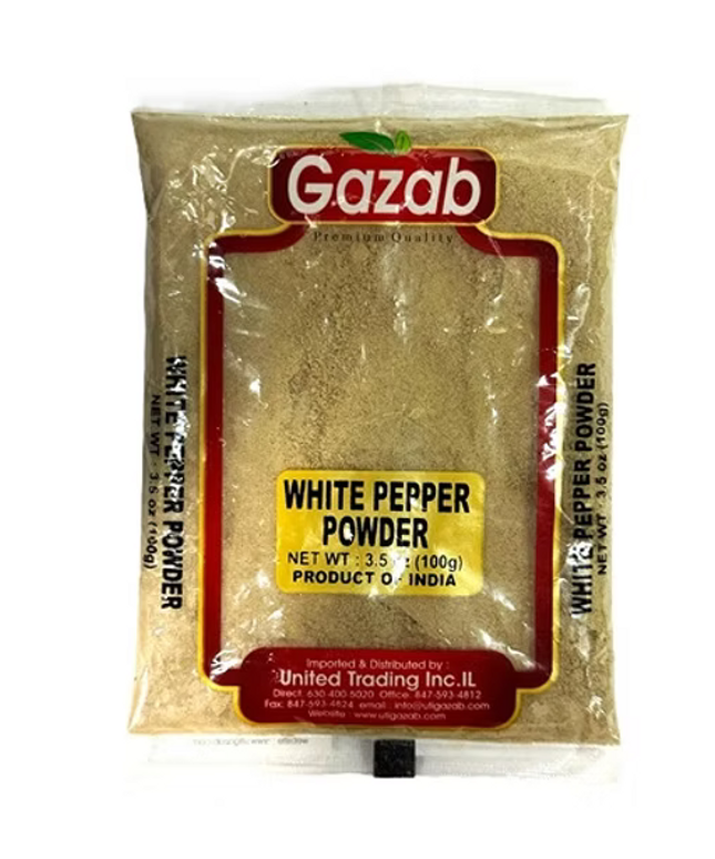 Radhey White Pepper Powder 3.5oz