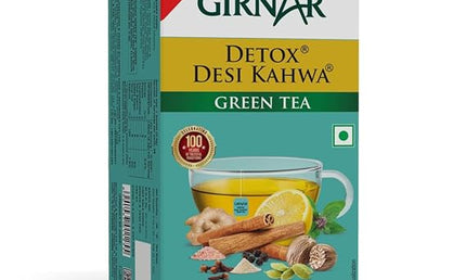 Girnar Detox Desi Kahwa Green Tea 10 Bags 90g