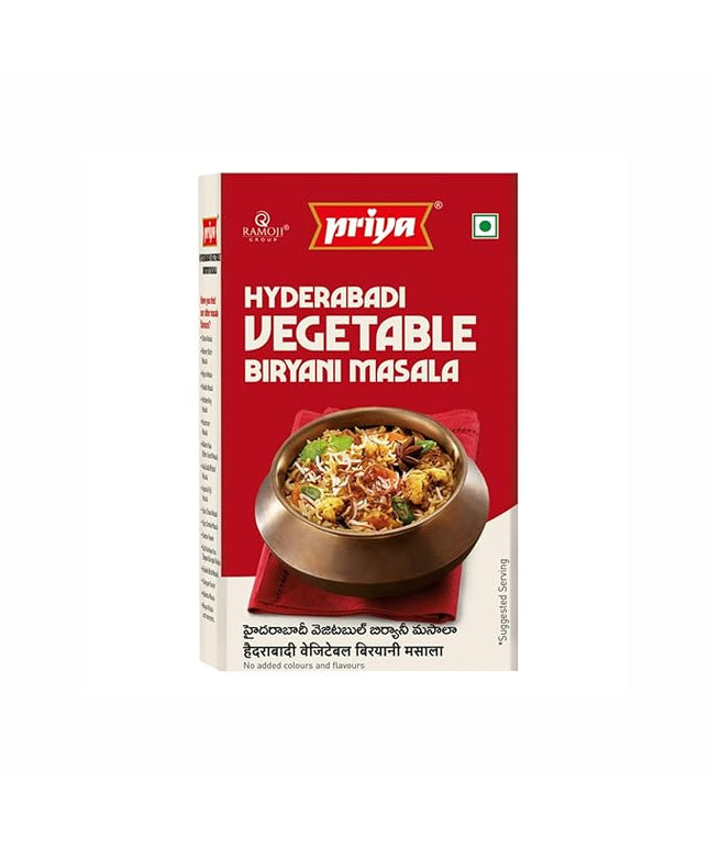 Priya Hyderabadi Vegetable Biryani Masala 100g