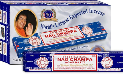 Satya Nag Champa Incense Sticks 12pc