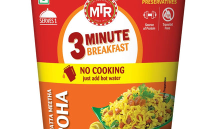MTR 3-Minute Breakfast Khatta Meetha Poha 80g