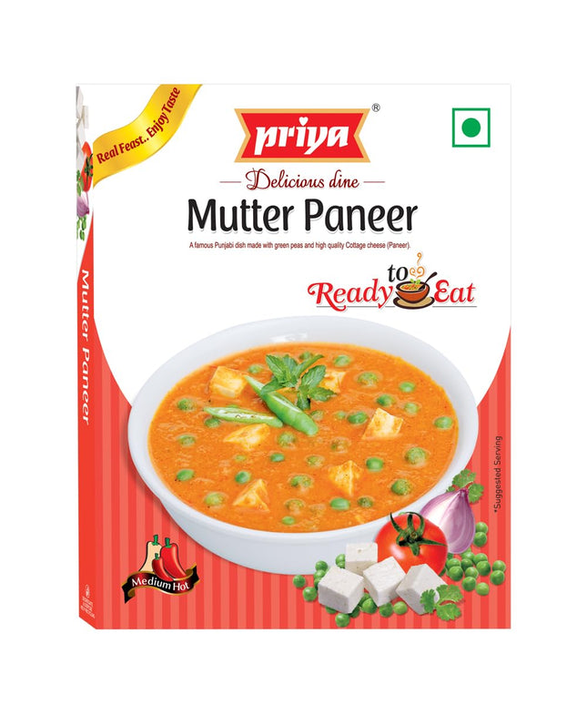 Priya Mutter Paneer 300g