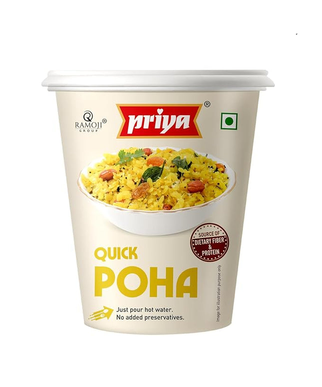 Priya Quick Poha Cup 80g