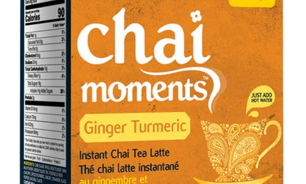 Tea India Chai Moments Ginger Instant Chai Tea Latte 10 Sachets