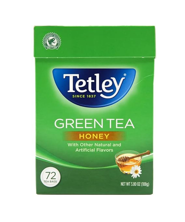 Tetley Green Tea Bags 108g