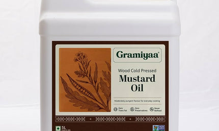 Gramiyaa Cold Pressed Mustard Oil 5L