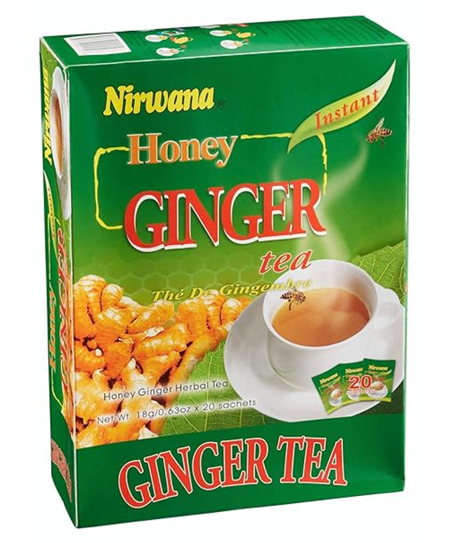 Nirwana Honey Ginger Tea 20 Sachets 18g