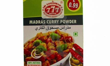 777 Madras Curry Powder 165g