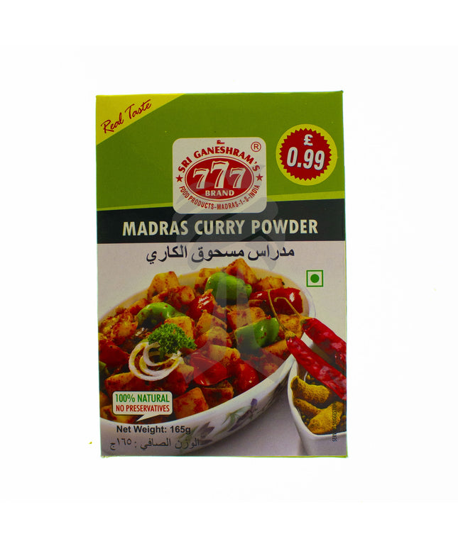 777 Madras Curry Powder 165g