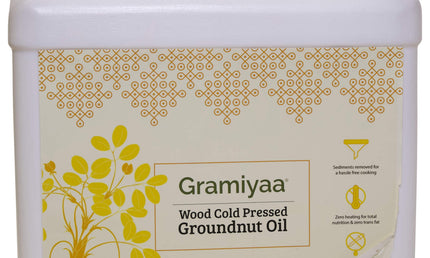Gramiyaa Cold Pressed Groundnut Oil 5L