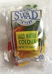 Swad Sago Wafer Colour 200g