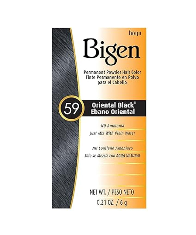 Bigen Oriental Black Hair Color
