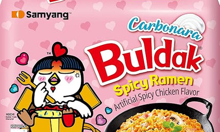 Samyang Buldak Carbonara Spicy Ramen 650g