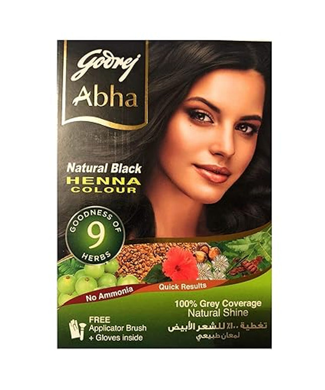 Godrej Abha Natural Black Henna