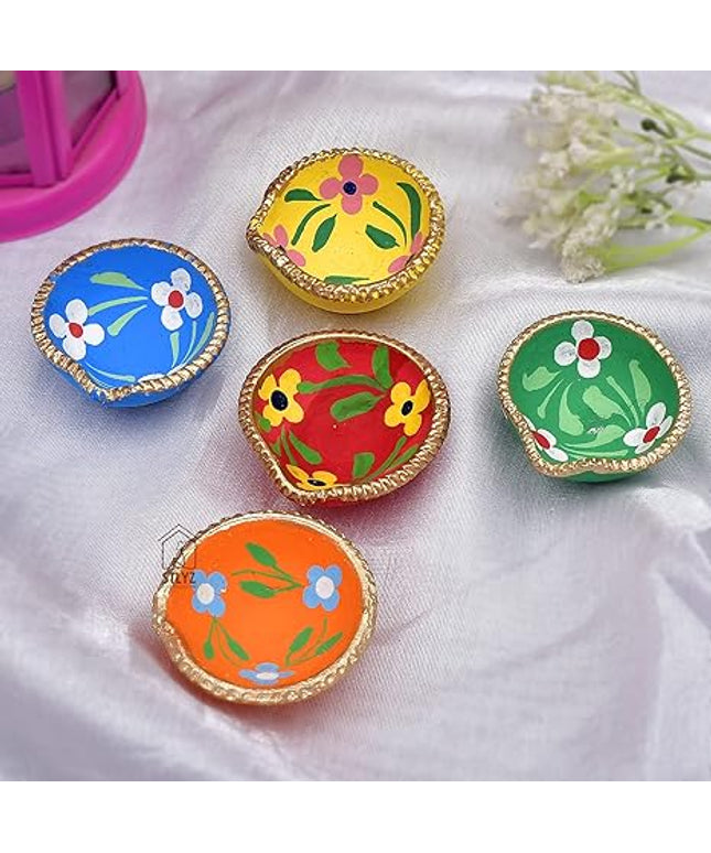 Decorated Diya