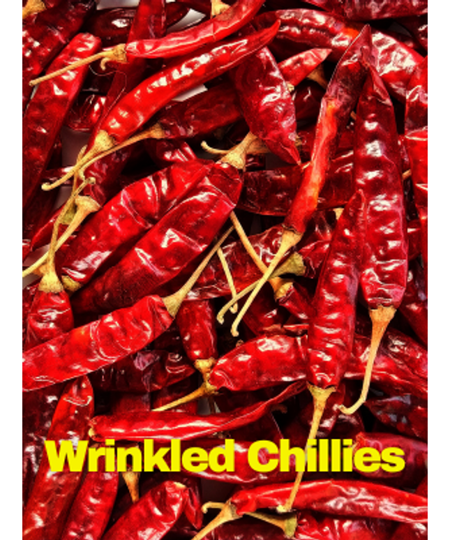 Dakshin Wrinkle Chilli Medium Hot 7oz