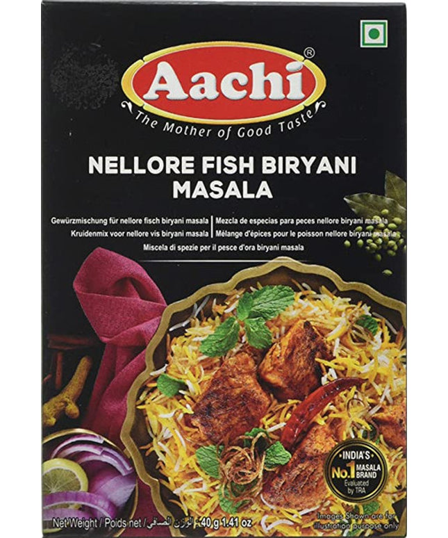 Aachi Nellore Fish Biryani Masala 40g