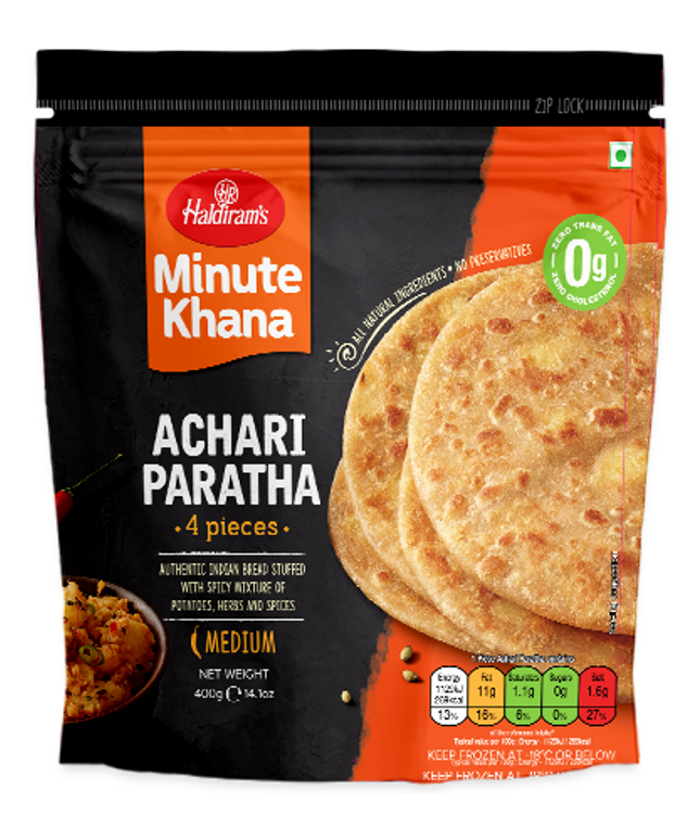 Haldiram's Aloo Achari Paratha 4pcs