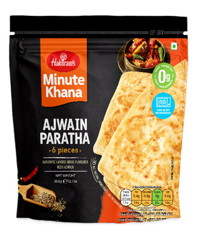Haldiram's Ajwain Paratha 6pcs