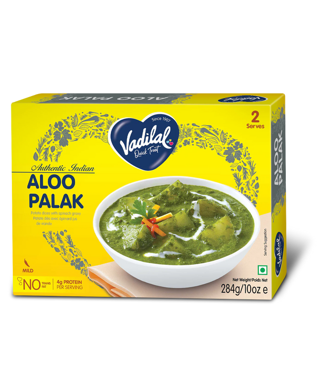 Vadilal Aloo Palak 10oz