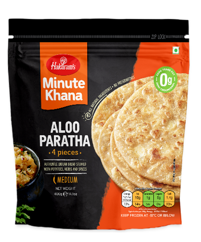 Haldiram's Aloo Paratha 4pcs