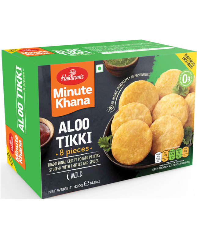 Haldiram's Frozen Aloo Tikki 8pcs