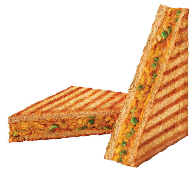 Vadilal Aloo Mutter Grilled Sandwich 7.5oz