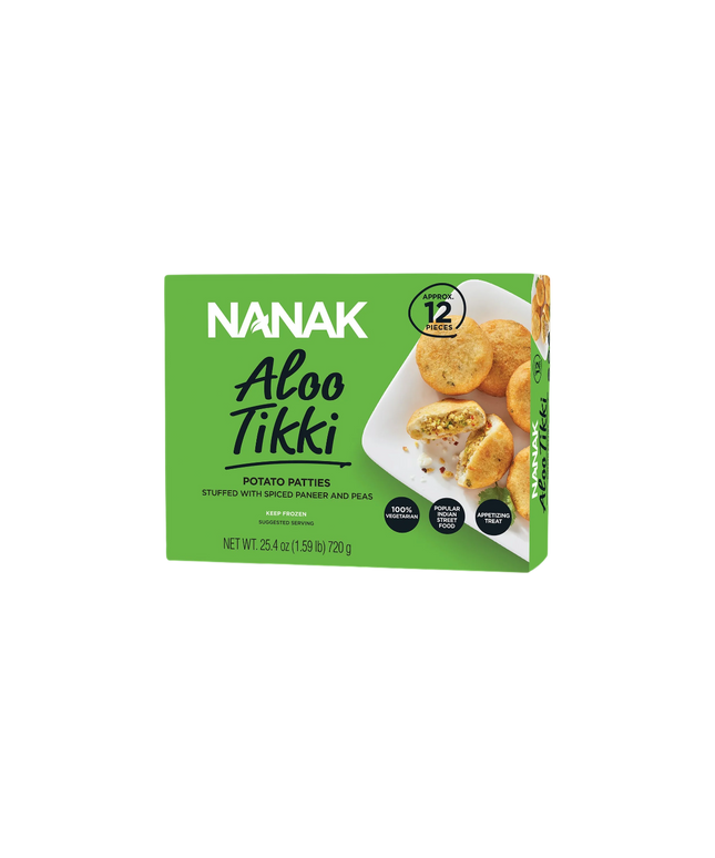 Nanak Frozen Aloo Tikki 12pcs