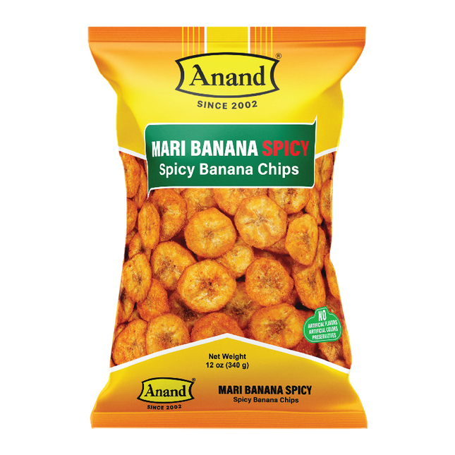 Anand Spicy Banana Chips 12oz