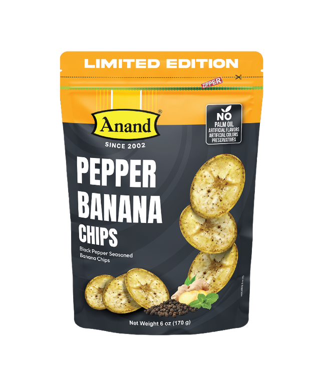 Anand Banana Chips Pepper 6oz