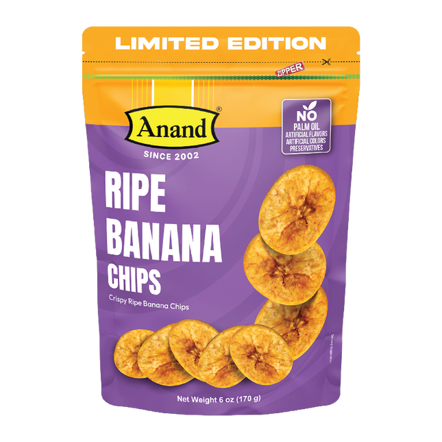 Anand Ripe Banana Chips 6oz