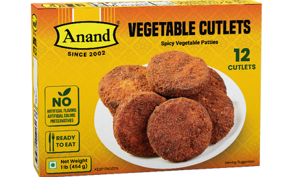 Anand Vegetable Cutlets 16oz