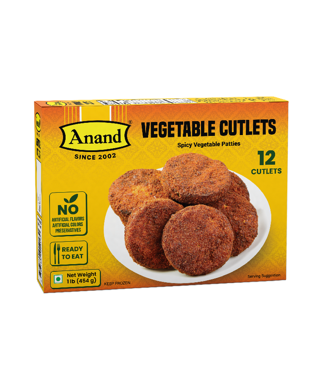 Anand Vegetable Cutlets 16oz