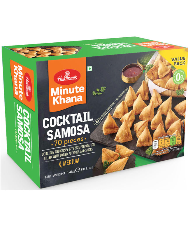 Haldiram's Frozen Cocktail Samosa 70pcs