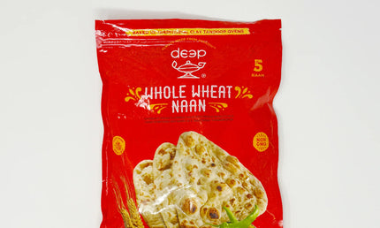 Deep Whole Wheat Naan 5Pcs