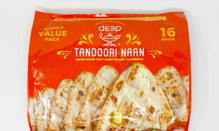 Deep Tandoori Naan Family Pack 16pcs