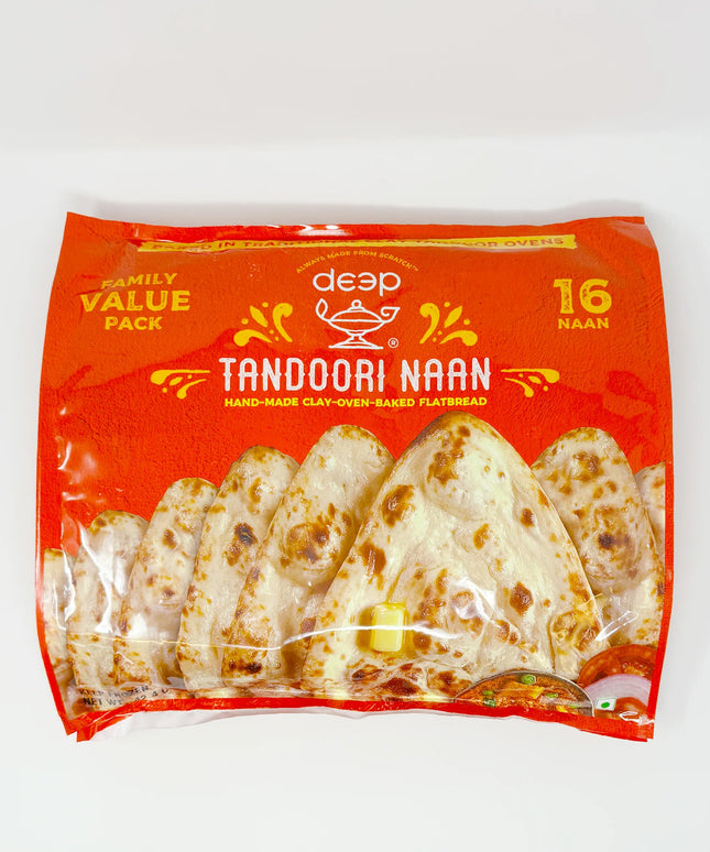 Deep Tandoori Naan Family Pack 16pcs