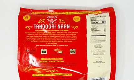Deep Tandoori Naan Family Pack 16pcs
