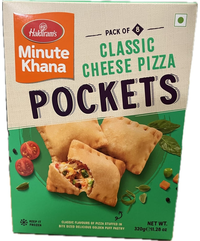 Haldiram's Frozen Classic Cheese Pizza Pockets 11.3oz