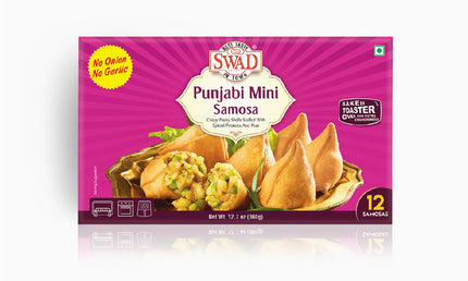 Swad Frozen Punjabi Mini Samosa 12pcs